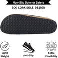 thumbnail image 4 of BERANMEY Cork Mules for Women with Memory Foam Slip-on Cork Sole Casual Shoes for Women Men Non-Slip Mules & Clogs Indoor Outdoor, 4 of 7