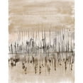thumbnail image 3 of Goldberger, Jennifer 12x14 Black Modern Framed Museum Art Print Titled - Marshline Reflection I, 3 of 5