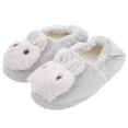 thumbnail image 1 of 1 Pair of Lovely Skid-proof Slippers Rabbit Shape Nonslip Slippers (Size 19/20), 1 of 7