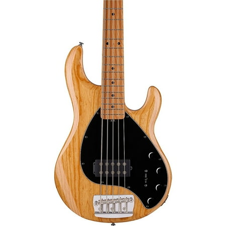 - Sterling by Music Man StingRay5 Roasted Maple Neck Maple Fingerboard 5-String Bass Natural