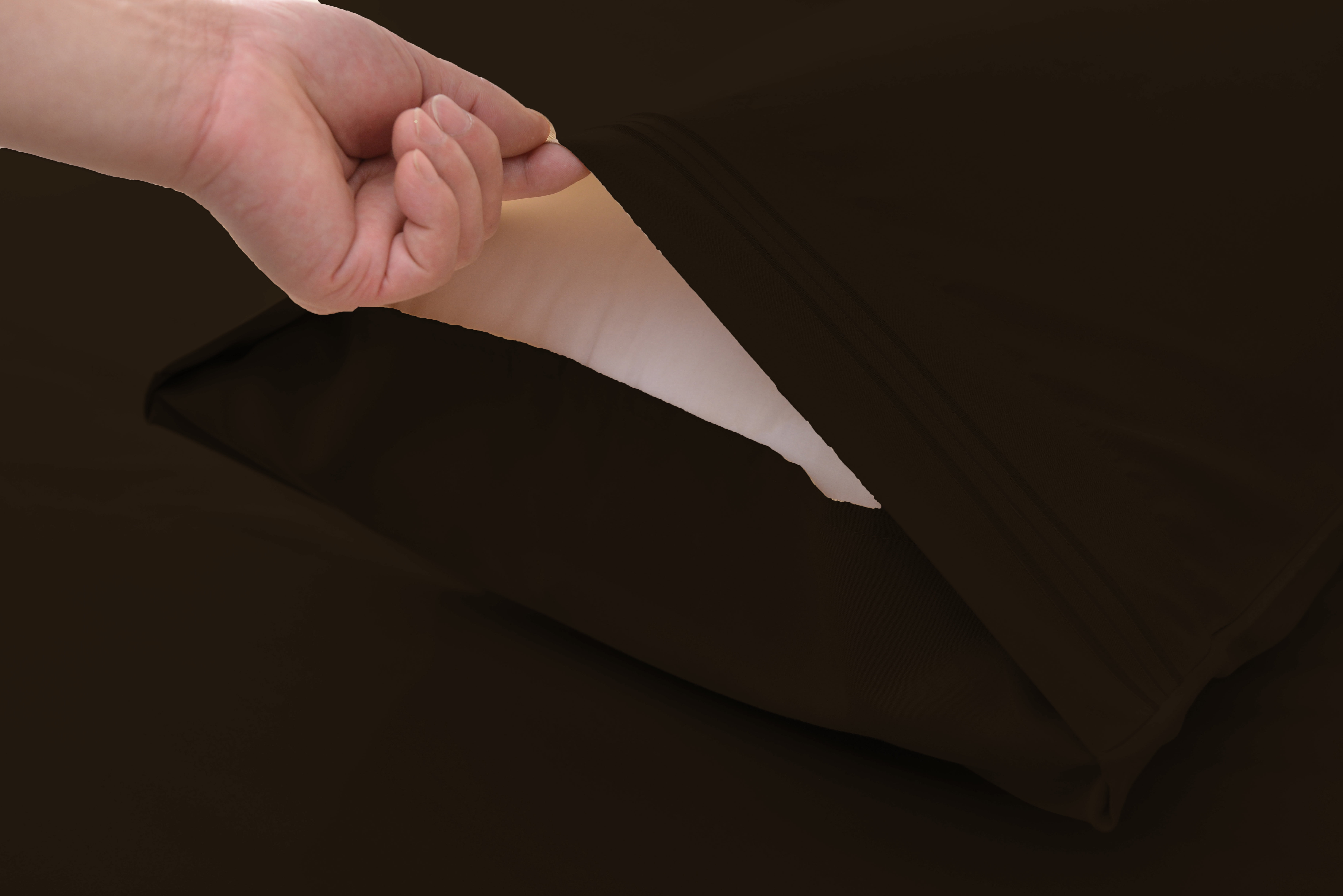 Perfectly Series Rayon Made from Bamboo Sheet Set - Wrinkle Free -Softer than Cotton- Deep Pockets - 3 Piece - 1 Fitted Sheet, 1 Flat, 1 Pillowcases Twin XL, Dark Br.