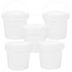 thumbnail image 5 of Cubo de plástico con asa para agua, 5 unidades, portátil, con tapa, para granja, 2 l, 5 of 8