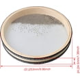 thumbnail image 3 of Yazoeia Wave Bead Ocean Drum with Hardwood Shell Musical Instrument Percussion 10 Inch (20) CJC912-194580, 3 of 3
