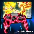 thumbnail image 3 of Wireless Controller Compatible with P4/P4 Slim/P4 Pro/Windows PC, Red, 3 of 9