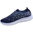 thumbnail image 1 of GUTZBSY Womens Rhinestones Glitter Fashion Mesh Walking Shoe,Bling Sneakers for Women Rhinestones, 1 of 1