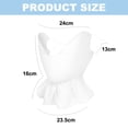 thumbnail image 2 of Máscara de protección solar de seda de hielo de verano para mujer, máscara de sombrilla fina transpirable montada en la oreja, 2 of 5
