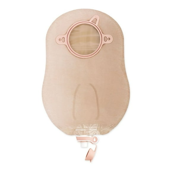 New Image Drainable 9"L 2pc System Urostomy Pouch 1.75" Flange 18912, 10 Ct