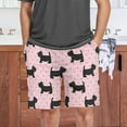 thumbnail image 7 of GZHJMY Dog Pajama Pants Short for Men, Lounge Pants Lightweight Men Pajama Bottoms with Drawstring Pockets, Christmas New Year Birthday Gifts, X-Large, 7 of 7