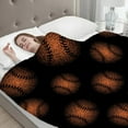 thumbnail image 4 of Yibo Baseball Blanket Flannel Soft and Comfortable Anti-static Bed Sofa Blanket, 4 of 4