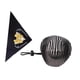 thumbnail image 4 of Sombrero de vaquero para perros con babero tipo bandana, disfraz suave para mascotas navideñas, disfraz de vaquero para perros pajarita amarilla, 4 of 9