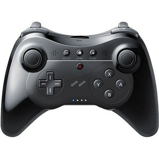 Pro Controller U For Wii And Wii U Black Walmart Com Walmart Com