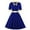 Yellow Womens Dresses, variant on Summer kttectoa Lapel Collar Short Sleeve Dresses for Ladies Retro Zipper Tunic Wide Hem Dress with Belt Color Block Graphic Dress Wedding Guest Dress Loose Flowy Dresses