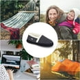 thumbnail image 4 of acorn women's moc with premium memory foam moccasin, dark charcoal heather ragg wool, large, 4 of 7