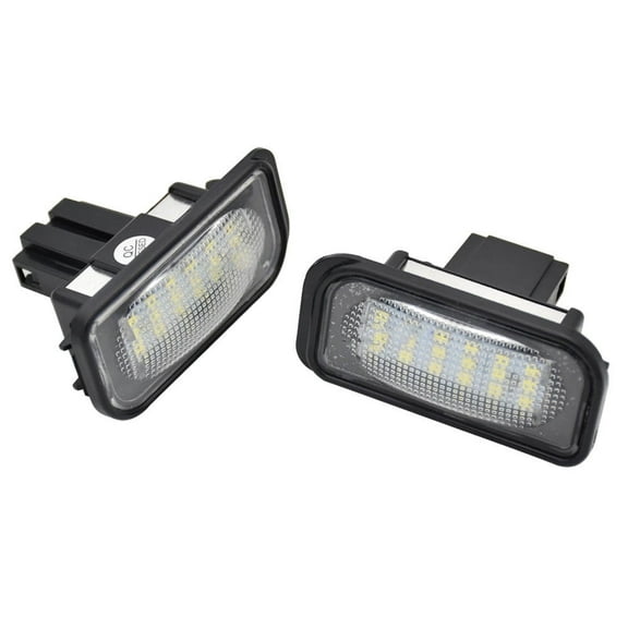 2PCS Rear Light & Right LED License Plate Light For Chrysler Crossfires 2004-08