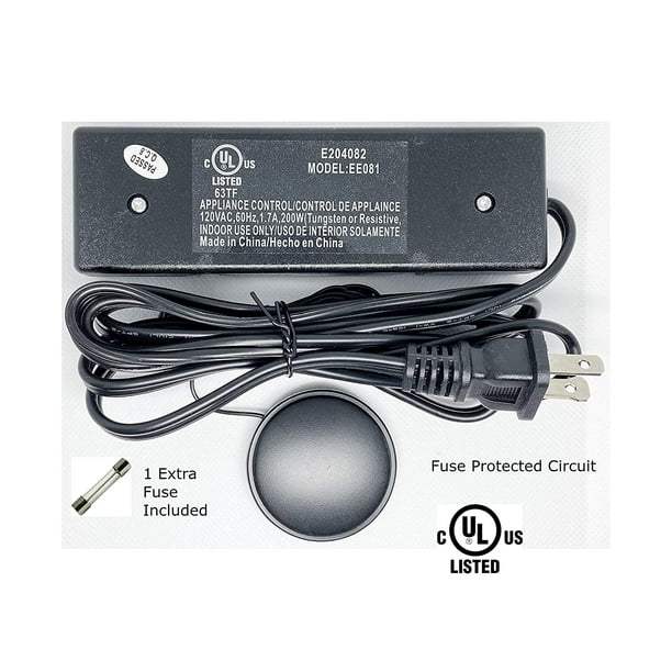 3Level Touch Pad 3Outlet Dimmer 120 Volts 200 Watts DM3120 for