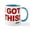 White/Blue Inside, variant on CafePress - I Got This Signed God Christian Mugs - 11 oz Ceramic Mug - Novelty Coffee Tea Cup