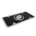 thumbnail image 4 of Buick Chrome Logo Black Acrylic License Plate with Chrome Frame Kit, 4 of 4