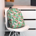 thumbnail image 3 of Easygdp Flamingo And Monstera Mochila Ligera de 15 Pulgadas para Estudiantes, Mochila Cómoda para la Escuela y Viajes, Correas Ajustables, 3 of 6