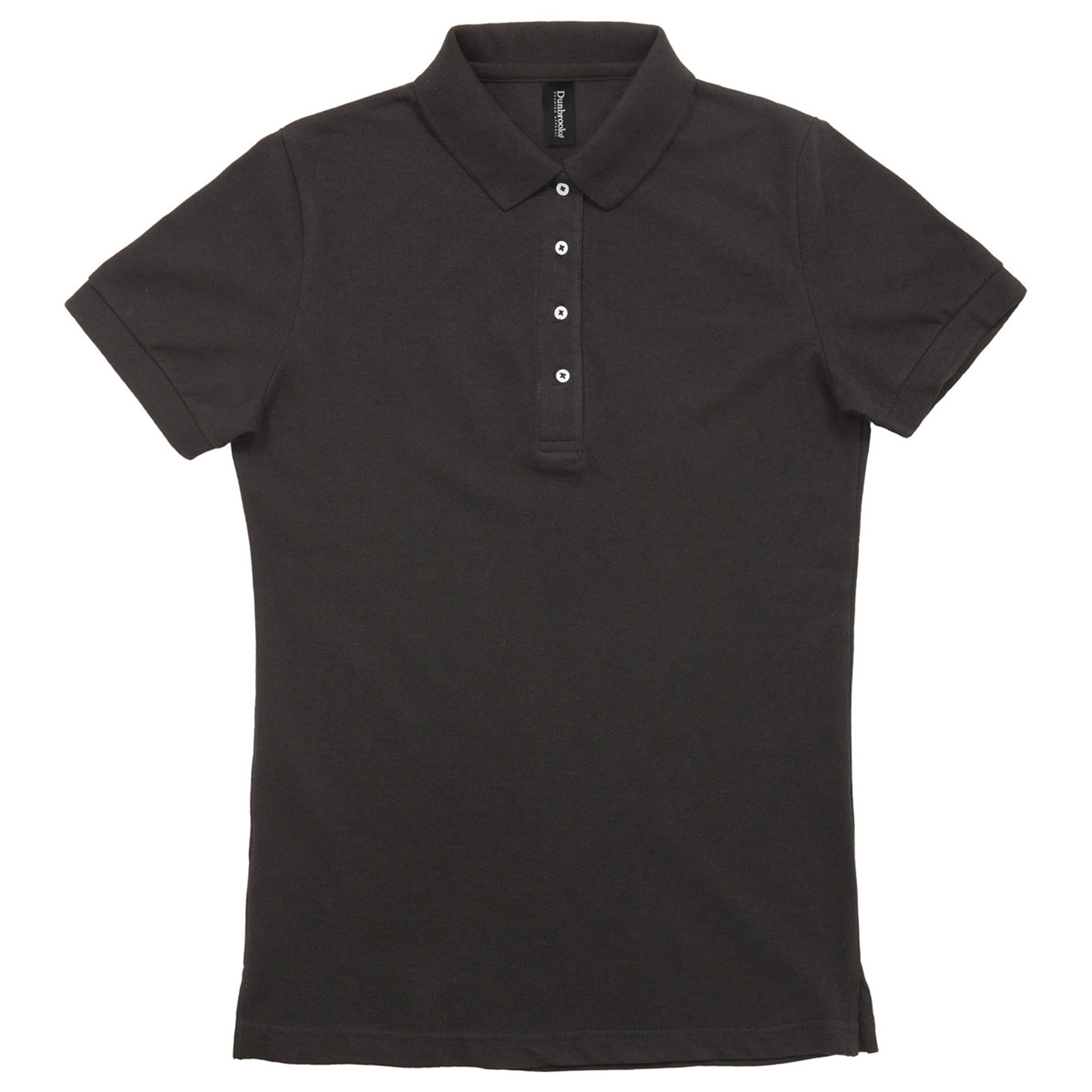 Dunbrooke Women's Contoured Collar Pique Polo Shirt