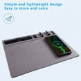 thumbnail image 4 of Wireless Charging Gaming Mouse Pad Extended Mouse Mat Anti Fray Stitching & Non Slip Grip Wireless Charger Compatible with Qi Enabled Phones & Devices, 4 of 8