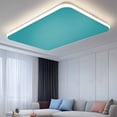 thumbnail image 2 of Teal Magnetic Fluorescent Light Covers for Ceiling Lights 2 x 4 Feet, Turquoise Pure Teal Office Classroom Kitchen Drop Ceiling Light Covers Lighting Filters Shade Panel 2 Packs, 2 of 9