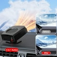 thumbnail image 6 of 2024 New Portable Car Heater 12V 200W Heater For Car Auto Car Heaters Car Windshield Thawing And Demisting Device 2 In 1 Fast Heating & Chill Reduction, 6 of 8