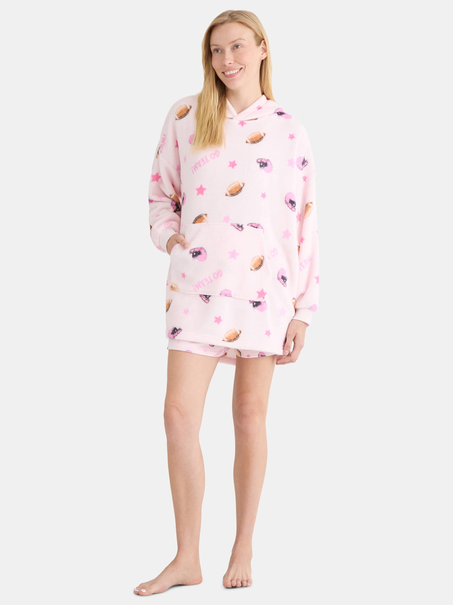 Halloween Women’s Hooded Lounger from Way To Celebrate, Sizes S-3X