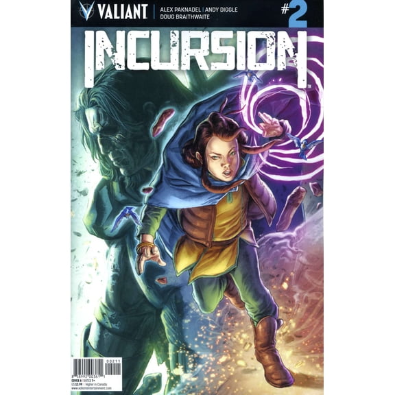 Incursion (Valiant) #2A VF ; Valiant Comic Book