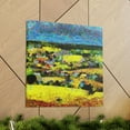 thumbnail image 6 of Countryside in Pointillism - Canvas, 6 of 10
