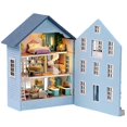 thumbnail image 1 of DIY hut mini home series Molan Manor wooden handmade openable and closable self-made multi-level gift puzzle three-dimensional puzzle, 1 of 2