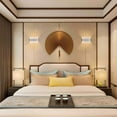thumbnail image 4 of KAWELL 10W Modern Wall Sconce LED Wall Light Up Down Indoor LED Wall Lamp Aluminum for Bedroom Living Room Bedside Stairs Hallway Corridor, 3000K, 4 of 7