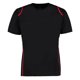 thumbnail image 1 of Gamegear® Cooltex - Camiseta transpirable de manga corta con cuello de redondo para hombre (Negro/Red), 1 of 2