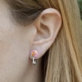 thumbnail image 2 of Care Bears Tenderheart Bear Novelty Clip-On Stud Earrings, 2 of 4