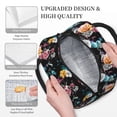 thumbnail image 5 of Haiem Hibiscus Rose Printed Lunch Bag Women, Lunch Box Lunch Bag for Women, Small Leakproof Cute Lunch Tote Large Capacity Reusable Insulated Cooler Lunch Container, 5 of 6