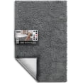 thumbnail image 2 of Alfombra de baño Hearth & Harbor Chenille, 66 x 111 cm, antideslizante, 2 of 8