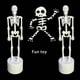 thumbnail image 3 of Inteprter Decoración de esqueleto de Halloween Decoraciones de iluminación alimentadas por Interesante Festival exquisito Adorn Lámpara LED de Iluminación navideña Iluminación blanca Inteprter HA067552-02, 3 of 6
