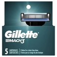 thumbnail image 1 of Gillette Mach3 Men's Razor Blades - 5 Refills, 1 of 1