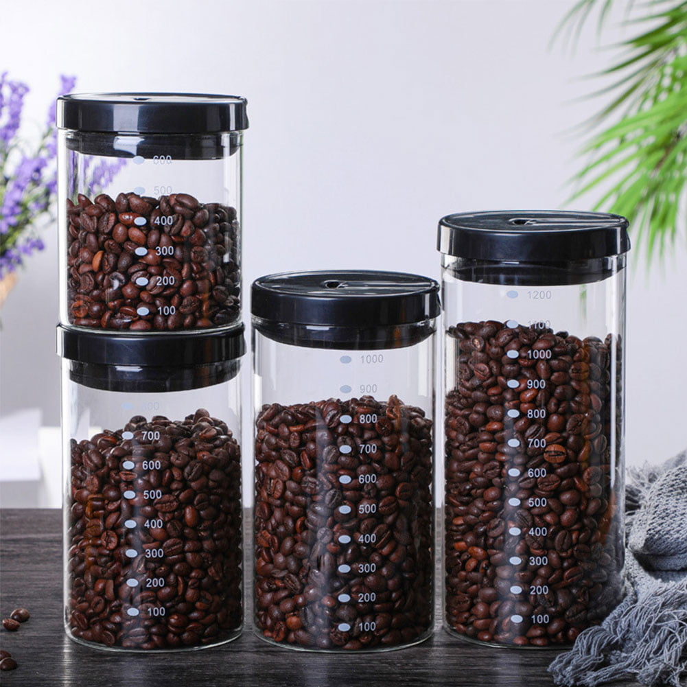 Glass Canisters - Oval with Air Tight Lid — Bar Products