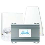 PHONELEX Cell Phone Signal Booster | Up to 5000 Sq ft | For All US Carriers-Verizon ATT T-Mobile&More| 5G 4G 3G LTE | Cell Phone Booster for Home & Office, Rural Area| FCC Approved Cell Phone Repeater