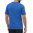 thumbnail image 4 of Yifymode Men’s Henley Shirt Casual Short Sleeve T-Shirt for Summer Beach Vacation,Blue M, 4 of 4