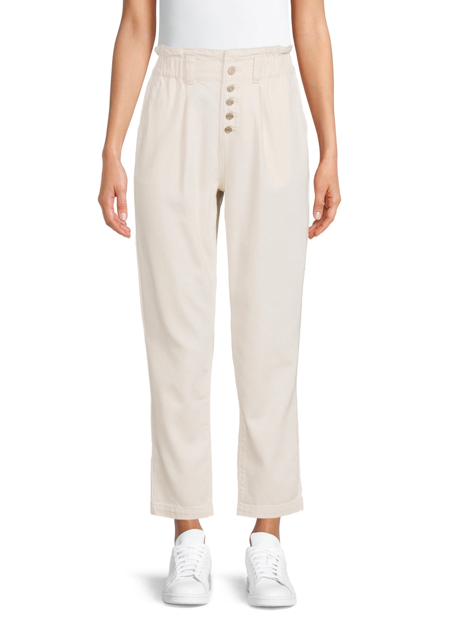 Time and Tru Women's Paperbag Pants 