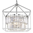 thumbnail image 3 of Golden Lighting 2247-5 CH-CH 18 in. Paris 5 Light Chrome Pendant Ceiling Light, 3 of 4