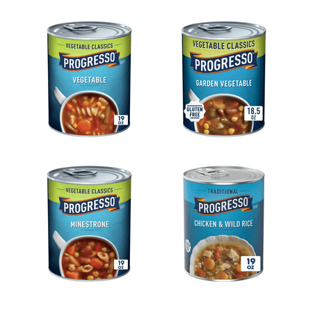 Progresso Quick Comfort 8-Pack – Flavorful, Easy-to-Prepare Soups for Busy Days