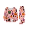 thumbnail image 2 of 2026 Matching Family Halloween Pajamas Set, Fall Sleepwear, Ghost & Pumpkin Printed Holiday Sleepwear, Soft Loungewear PJs Outfit, 2 of 5