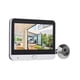 thumbnail image 1 of Cámara de Mirilla Tuya Wifi de 2 MP, Timbre de Vídeo Inalámbrico Inteligente, Detección de Movimiento PIR, Seguridad para el Hogar Inteligente, Color Plateado., 1 of 6