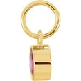 thumbnail image 2 of 14k Yellow Gold Simulated Ruby Posh Mommy Simulated Charm, 2 of 2