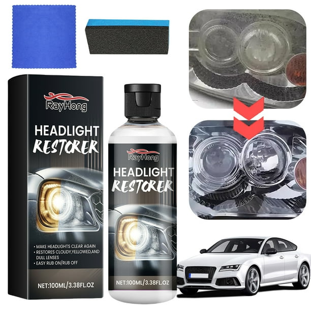 Limpiador Faros Coche Reparación 100ml Accesorios para Vehículos
