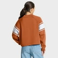 thumbnail image 2 of Women's Fanatics Texas Orange Texas Longhorns Oversized Hometown Premium Punt Coverage Raglan Pullover Sweatshirt, 2 of 5