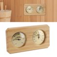 thumbnail image 1 of Termómetro e higrómetro de sauna ANGGREK de Madera 2 en 1, 1 of 7