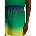 thumbnail image 4 of Athletic Works Men's and Big Men's Ombre Mesh Shorts, 7" Inseam, Sizes XS-5XL, 4 of 5
